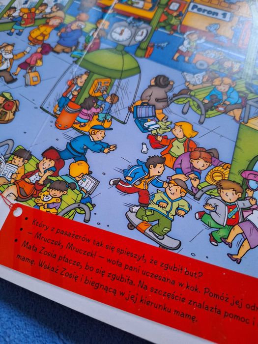 "Mały detektyw" szukaj szczegółów, poznawaj świat,  książka obrazkowa