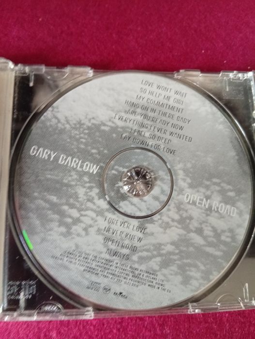 CD audio Gary barlow Open road