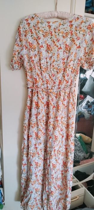 Vestido com flores