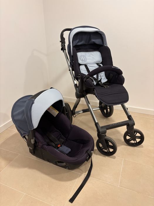 Carrinho Bébé + alcofa/ovo (Jané Muum + matrix light 2)