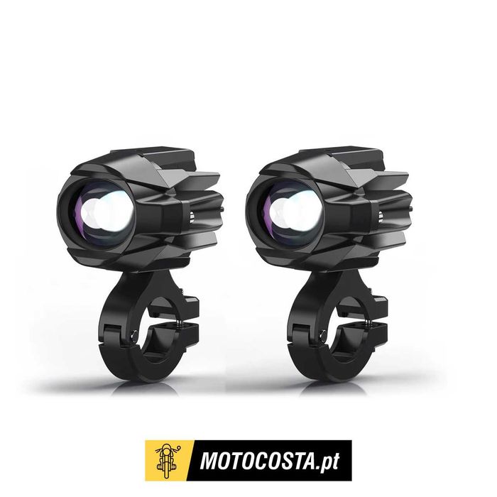 Faróis de Nevoeiro LED - 6000K Super Brilhantes 50W