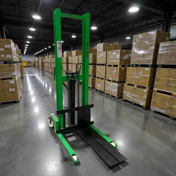 Навантажувач штабелер Ручний гідравлічний візок 2 т Штабелер погрузчик