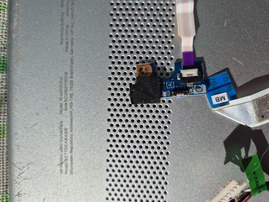 cooler/dissipador HP Pavilion x360-14m