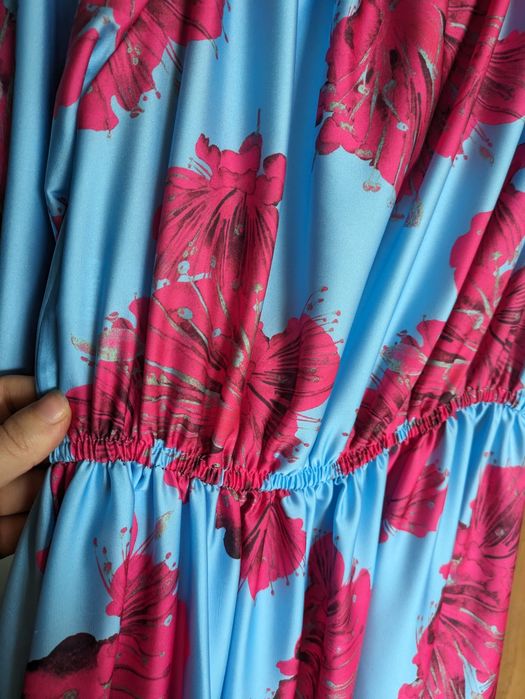 Sukienka długa hiszpanka