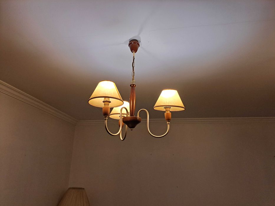 Conjunto de 2 candeeiros sala