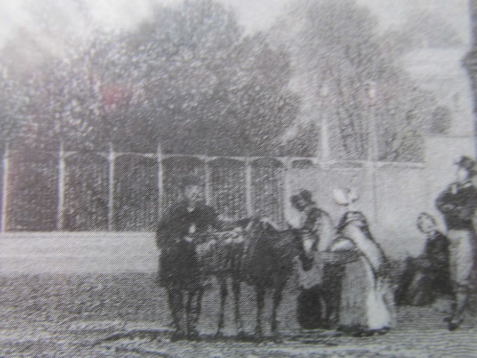 Staloryt Stary Czarn-Biały - St John’s Church Richmond - 1840 - anglia