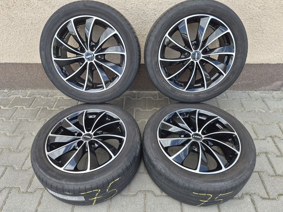 Alufelgi RIAL 5X100 z oponami 225/50 R17 lato