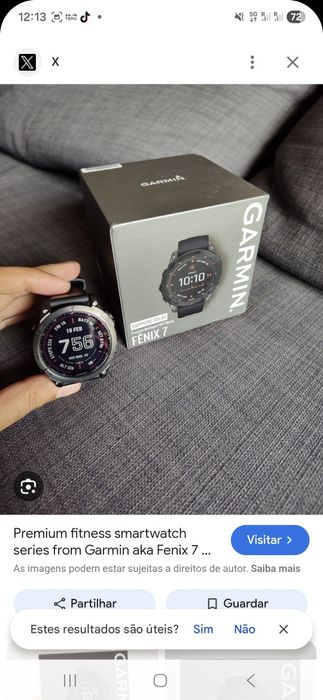 Garmin Fenix 7 – Como Novo, Perfeito para Desportistas
