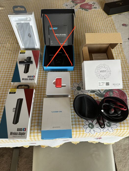 Adaptadoes wireless Nintendo, PS5, Fones