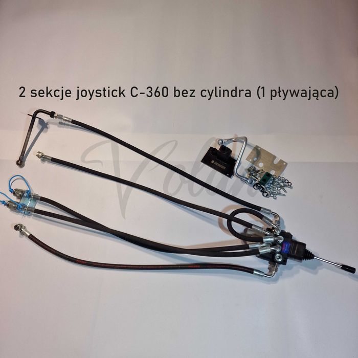 Rozdzielacz 2 Sekcyjny C-360 Zewnętrzny Hydrauliczny Kompletny