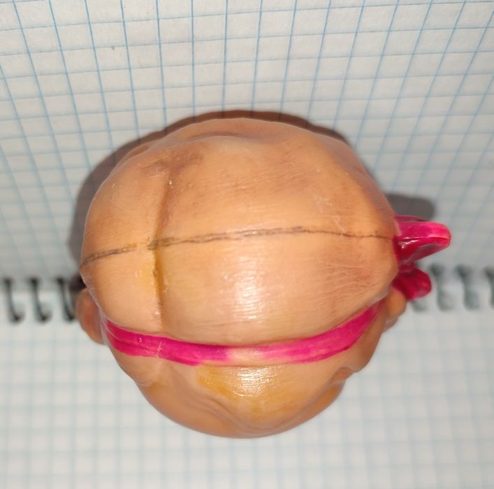 Голова куклы папье-маше (ОХК)