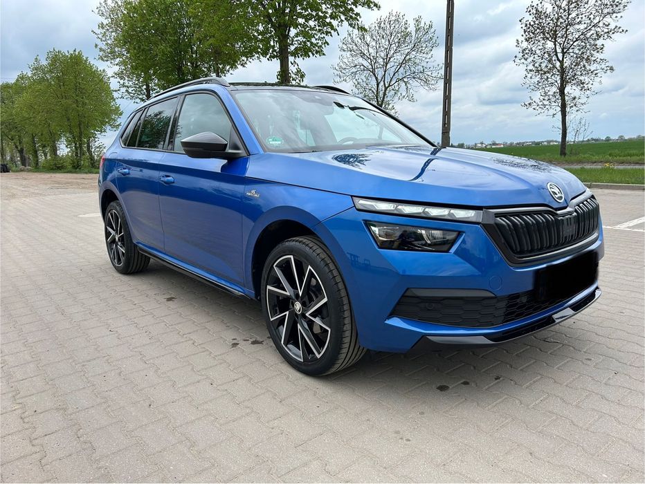 Skoda Kamiq Skoda Kamiq Monte Carlo 1.5 2021 32000 przebiegu zarejestrowany