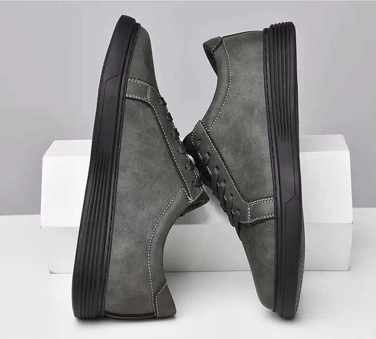 Кеды (туфли) серые - НОВЫЕ