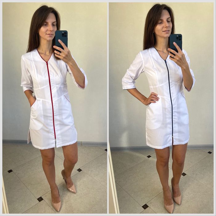 Медичний халат , медицинский халат, медицинский костюм