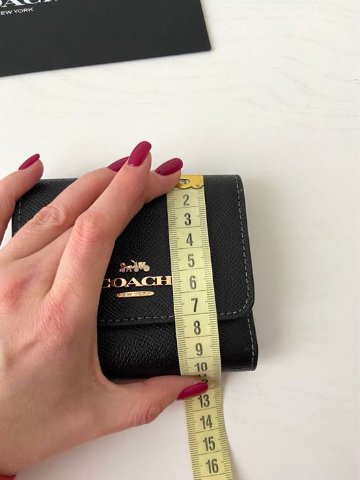COACH Trifold Wallet Подарок Женский кошелек жіночий гаманець коач