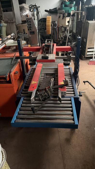 Máquina Seladora de Caixas com Fita Adesiva Semi-Automática Industrial