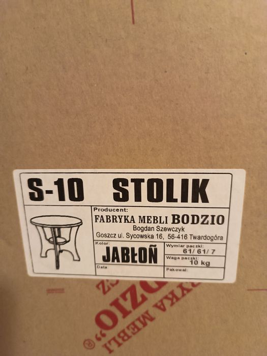 Stolik kawowy Bodzio nowy
