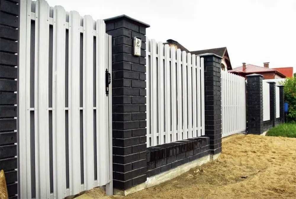 Безкоштовна доставка! Забор из штакетника