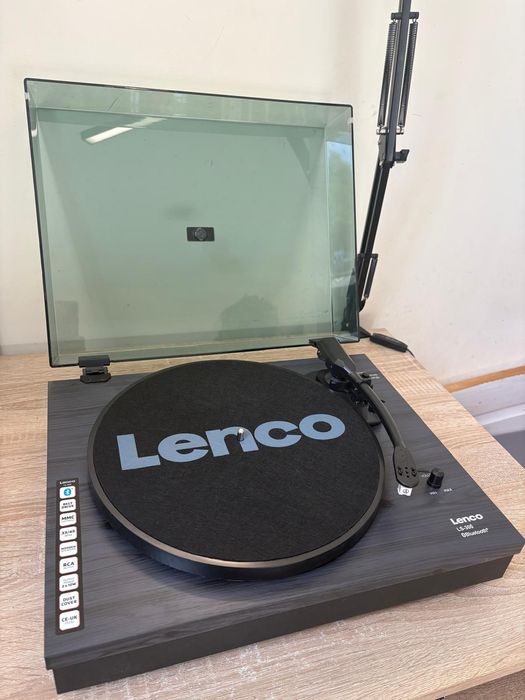 Gramofon Lenco LS-300 Kit z głośnikami stereo Bluetooth MMC belt drive