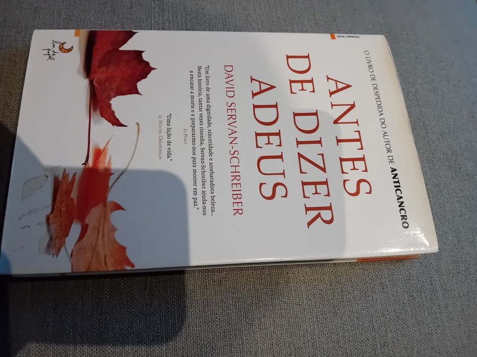 Antes de Dizer Adeus - David Servan-Schreiber