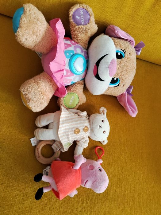 Zestaw Siostrzyczka Szczeniaczka Uczniaczka, świnka Peppa