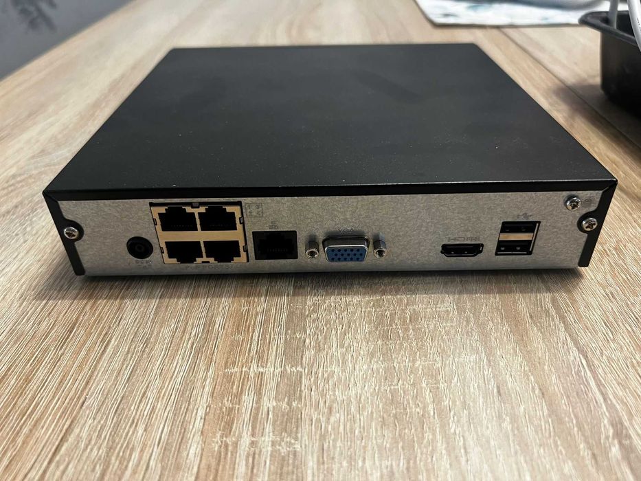 System domowego monitoringu Dahua + 4 kamery HD + dysk 1 TB