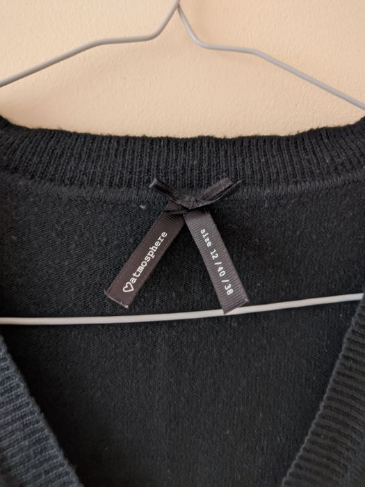 Sweter czarny rozmiar M