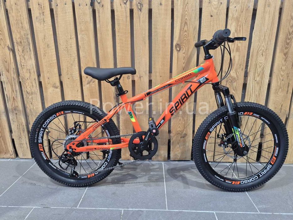 Дитячий гірський велосипед для 6-8 років Corso ST Spirit TK-20458 20 Orange