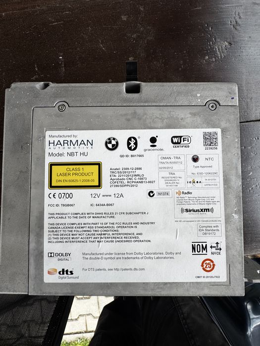 Nawigacja radio BMW  X5 f15 NBT HU