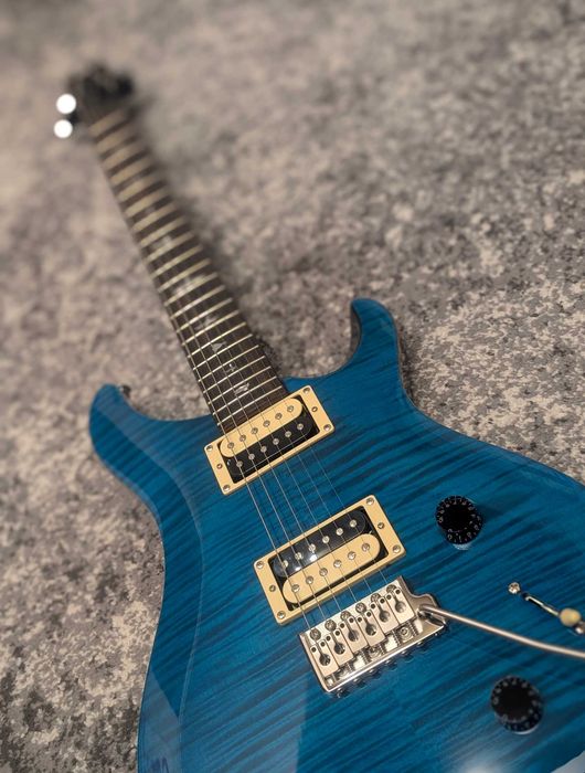 Электрогитара PRS SE Custom 22 Sapphire Blue + локовые колки