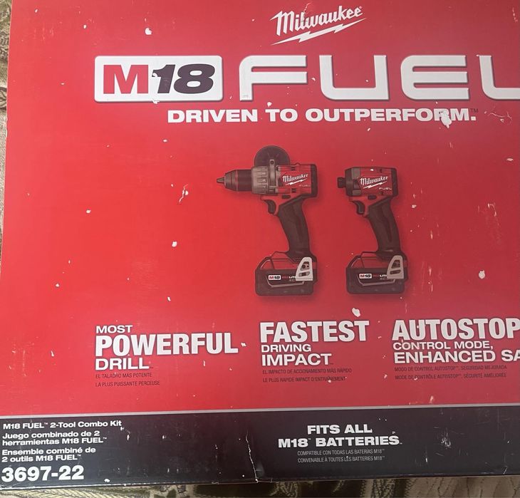 Milwaukee 2809-20 M18 Fuel бокова дрель
