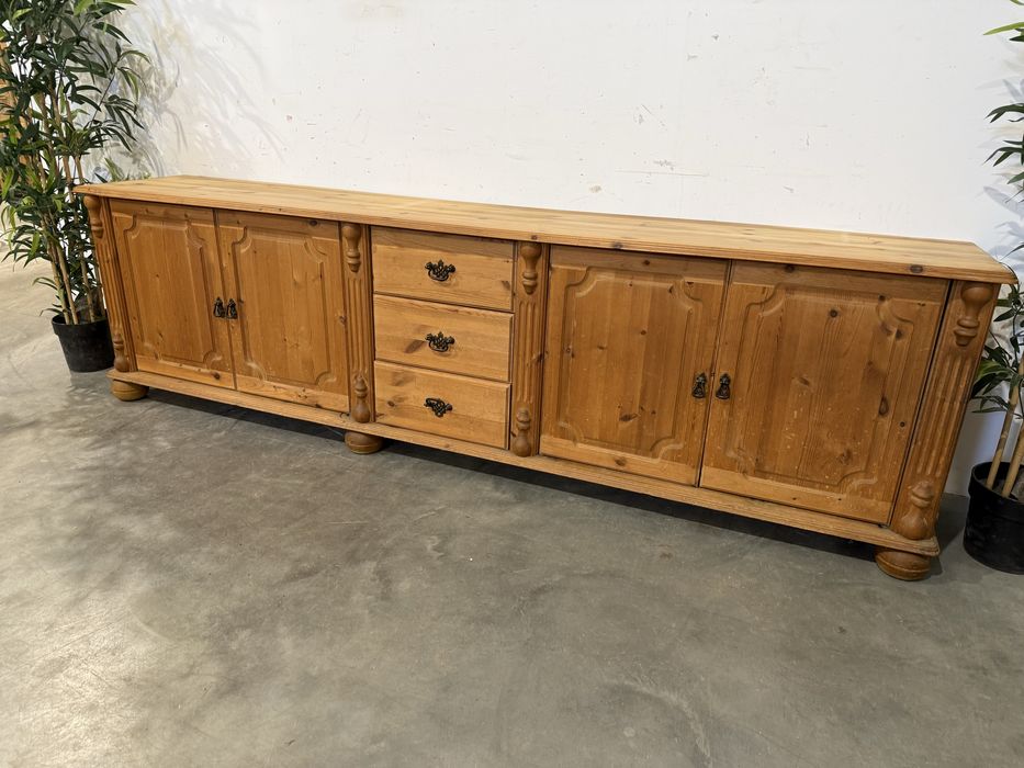 Piękna duża sosnowa komoda lite drewno super stan dowóz wysyłka