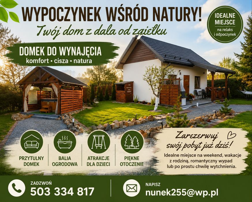 Noclegi Bieszczady Domek "Dychnij se" Myczkòw Polańczyk Solina Jacuzzi