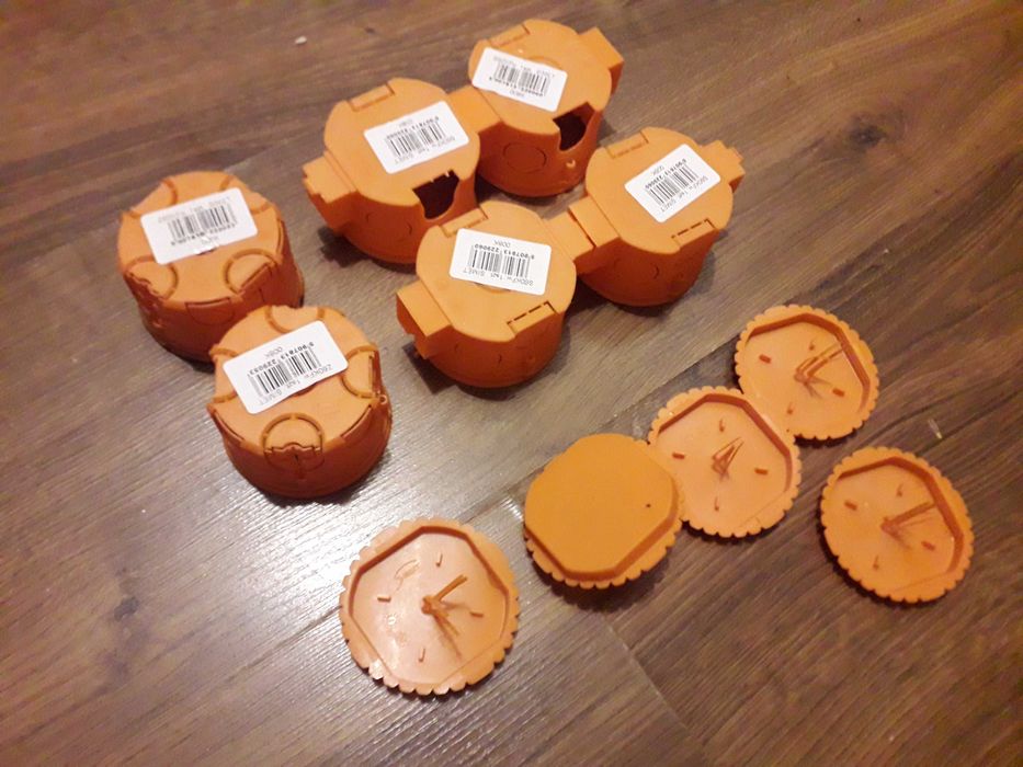 puszka instalacyjna Puszka podtynkowa zestaw 6 sztuk