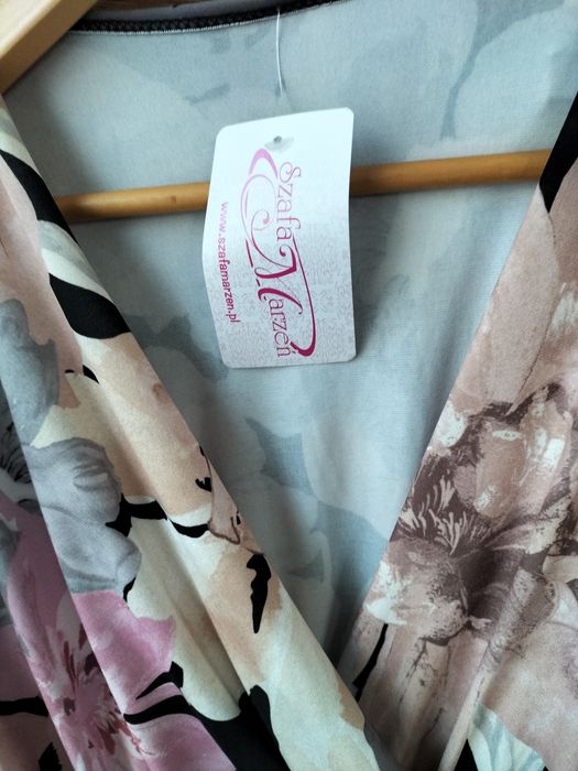 Nowa sukienka damska w kwiaty