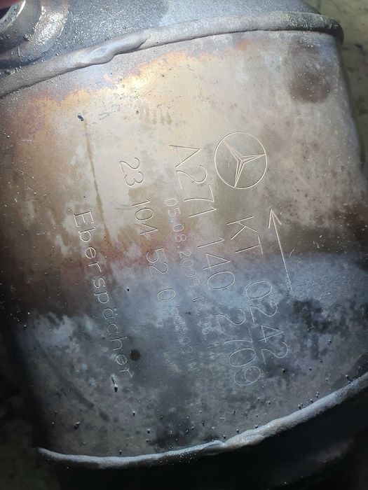 Kolektor wydechowy katalizator Mercedes C180 w203 c klasa KT0242