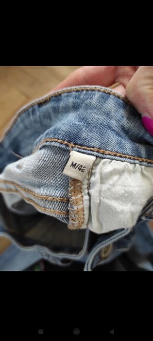 Jeansy rurki firmy Denim rozmiar M