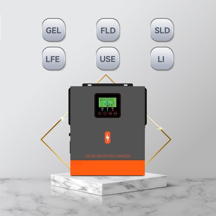 Pure sine wave hybrid inverter 12V 1kW 80A MPPT off-grid64171706555265124