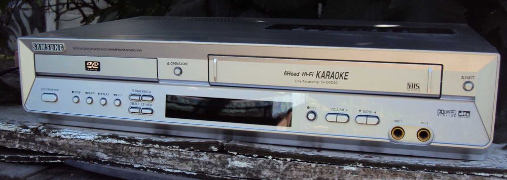 SAMSUNG stereo SV-DVD20 DVD-VHS hi-fi /дистанционка