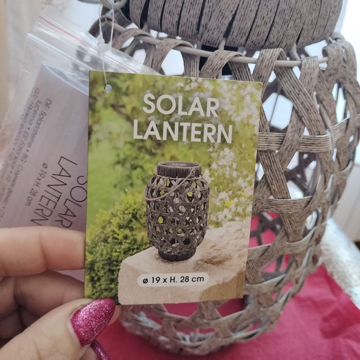 Lampion  solarny