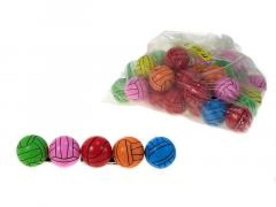 Piłeczki kauczukowe 4,5cm 50szt folia,254x254 mm