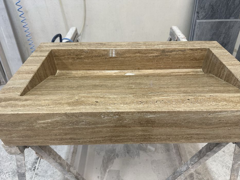 Lavatorio marmore travertino