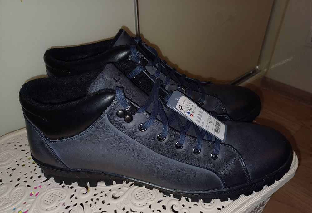 Туфлі  шкіряні, 46р. 31см, нові