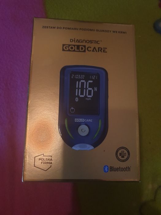 Nowy glukometr Diagnostic gold care
