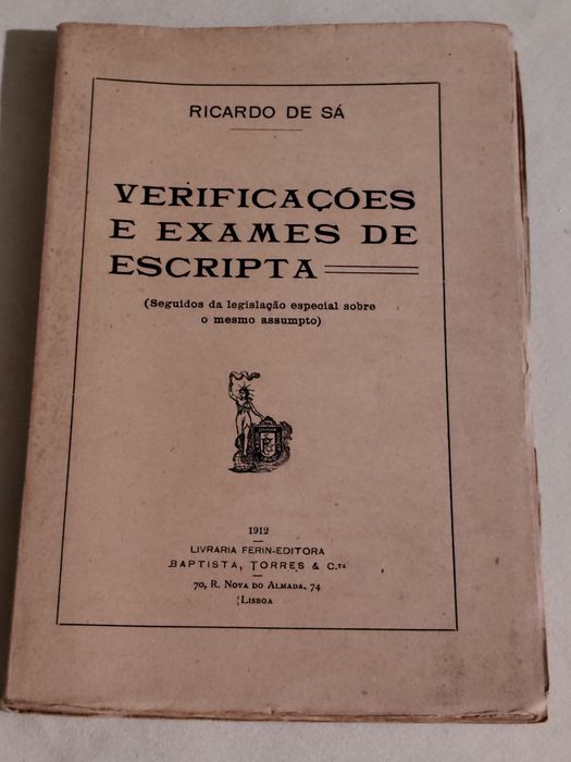 Verificações e Exames de Escripta 1912