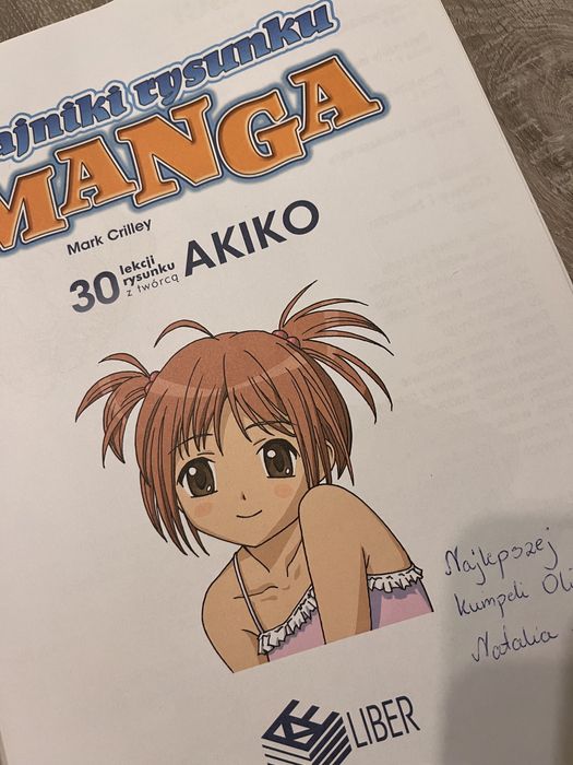 Tajniki rysunku manga autor Mark Crilley