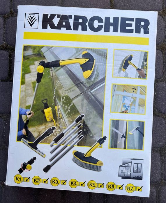 Karcher K7.20MX + комплект PC20 для чистки труб + набір для мийки фасадних вікон