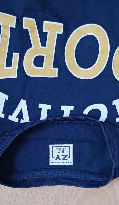 Conjunto de 2 sweatshirts para criança - 6 a 7 anos