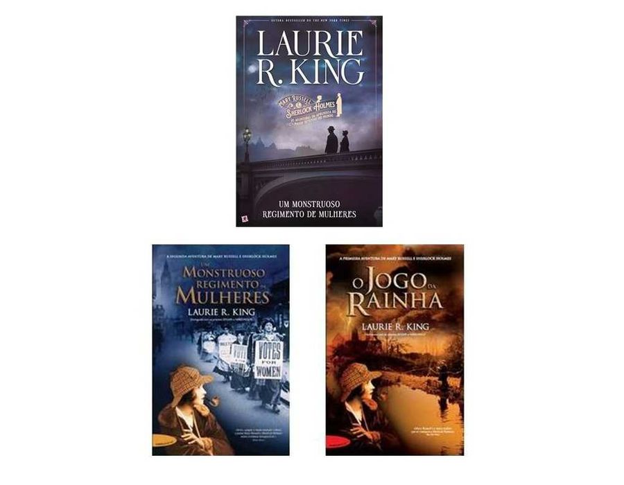Laurie R. King: Um Monstruoso Regimento de Mulheres/ O Jogo da Rainha - Desde 7€
