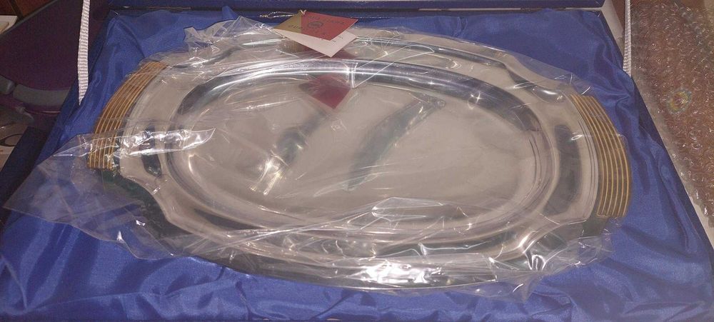 Travessa com aplicações ouro - NOVA